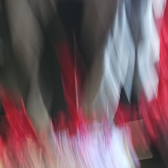 Express Women's Gray And Black Striped Hooded Asymetrical Cardigan - Picture 5 of 5